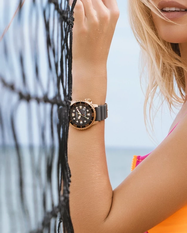 Promaster Dive Gray Dial Polyurethane Strap BN0163-00H | CITIZEN